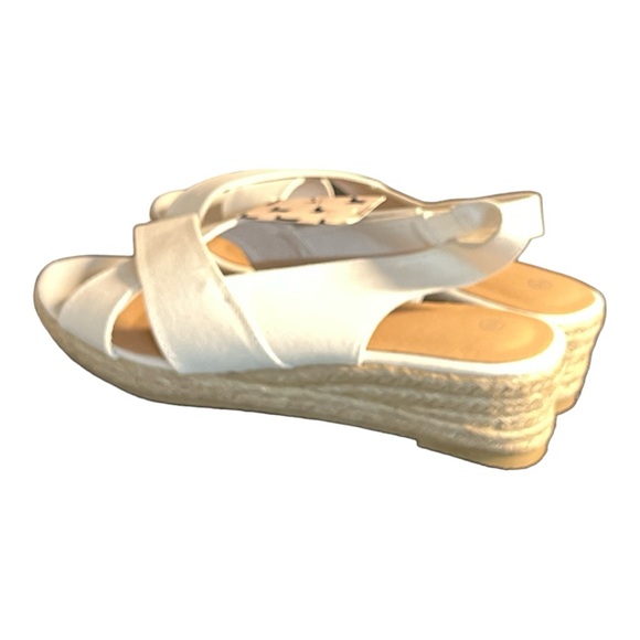 Espadrille Wedge Sandals Platform Shoes Size 10. - Picture 3 of 5